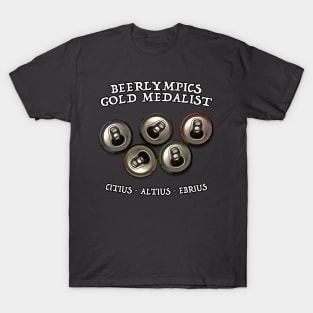 Beer-lympics Gold Medalist T-Shirt